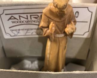 Hand-carved St. Francis by Anri