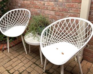 More patio chairs