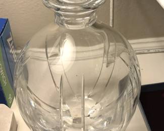 Baccarat decanter