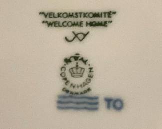 Copenhagen plates from Denmark