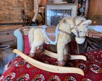 Childs rocking horse