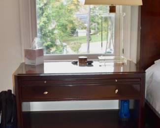 Baker Furniture Barbara Barry Collection side table with drawer