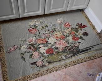 Needlepoint rug