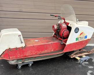 1966 Arctic Cat Model 141-D Snowmobile w/ Original Kohler Engine