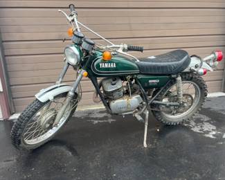 Yamaha 250 motorcycle