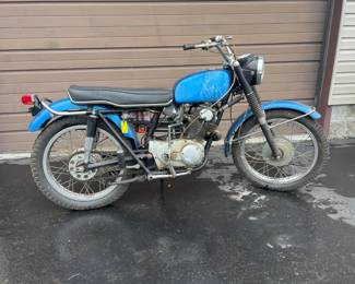 1966 Honda 305 Scrambler Motorcycle
