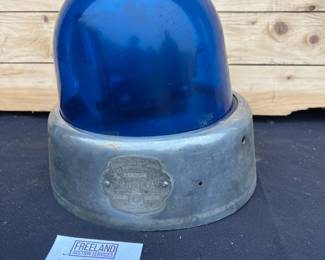 Federal antique Michigan State Police light