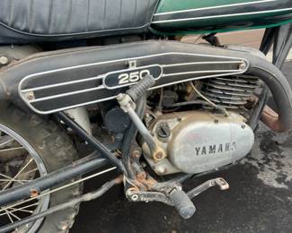 Yamaha 250 motorcycle