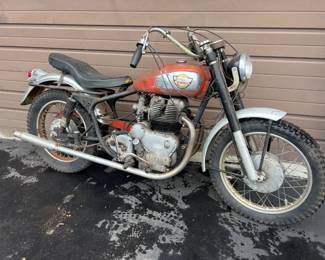 1960s Royal Enfield British Motorcycle