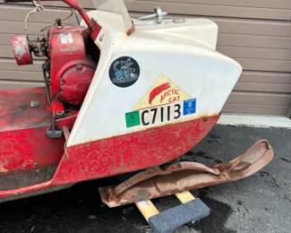 1966 Arctic Cat Model 141-D Snowmobile w/ Original Kohler Engine
