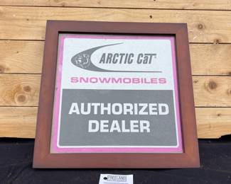 Arctic Cat Authorized Dealer sign