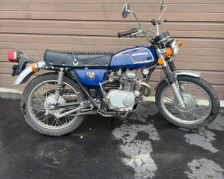 1971 Honda Model 175 Motor Cylce