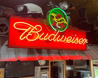 Budweiser Neon Sign Over 5ft Long