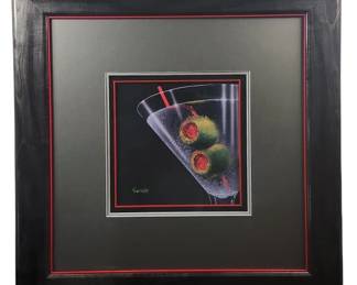 Michael Godard Classic Martini Lithograph