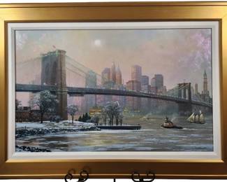 Alexander Chen LE Brooklyn Bridge Camber Giclee