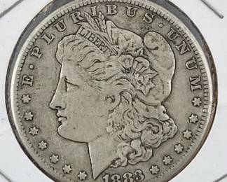 1883 Carson City Morgan Silver Dollar