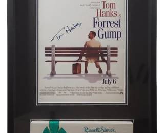 Tom Hanks Framed Autograph with COA