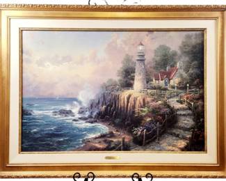 Thomas Kinkade Light of Peace Publishers Proof