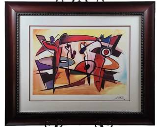 Alfred Gockel Signed 2013 Seriolithograph Framed