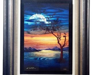 Matt Beyrer Signed Dreamy Moon LE Caldograph