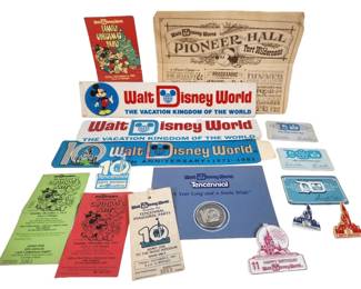 Vintage Disney World Souvenirs incl. Tencennial