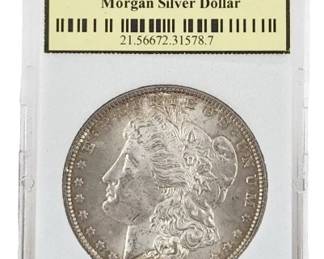 1885-P Morgan Silver Dollar WCG MS67