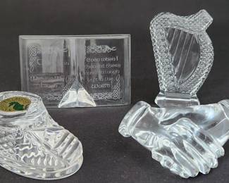Lot of 4 Waterford Crystal Figurines
