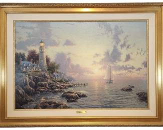 Thomas Kinkade Sea of Tranquility Gallery Proof