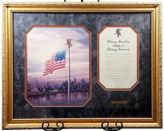 Thomas Kinkade Light of Freedom Inspiration Print