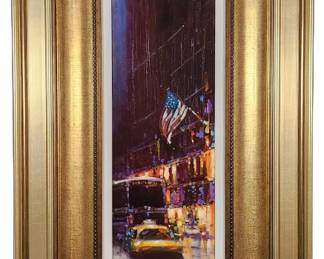 Marko Mavrovich Signed Sounds of the City Giclee