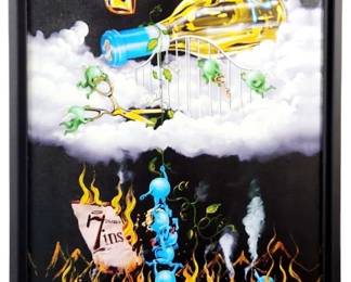 Michael Godard Signed LE Grape Confusion Giclee