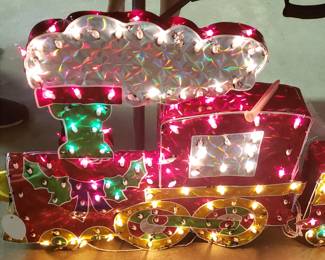 Choo Choo lighted Christmas train