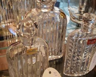 Atlantis crystal flasks