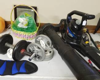 Holiday decor, tools