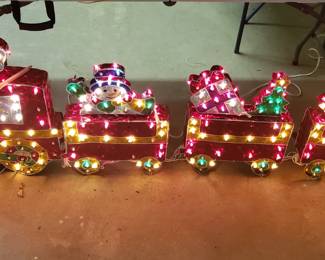 Choo Choo lighted Christmas train