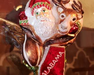 Alabama Christmas ornament