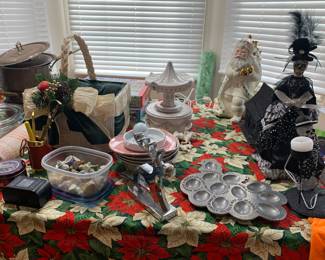 Christmas and Halloween items 