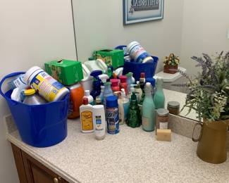 Cleaning supplies