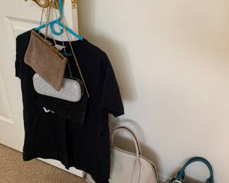 Purses, clothing