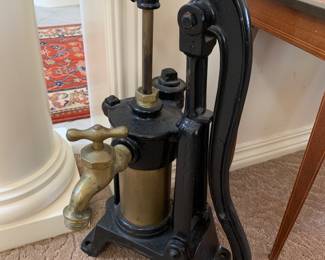 Antique pump