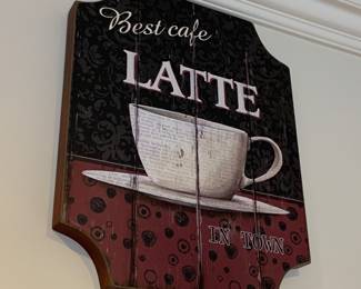 Latte sign