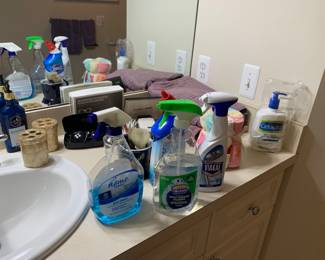 Cleaning supplies 