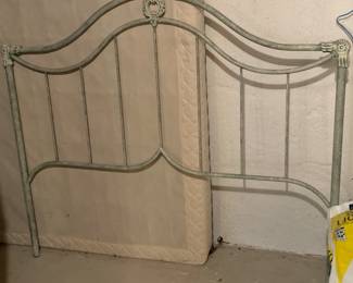 Bed frame, headboard 