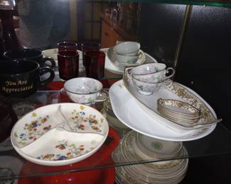 Domestic (USA) China Ware, and Foreign Imported Fine China, 