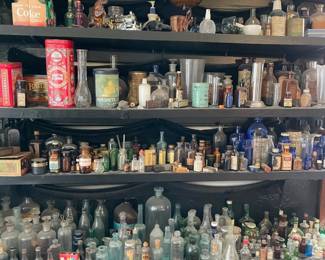 1,000's of Antique Bottles/ Vintage Bottles!