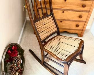 Cane Rocking Chair