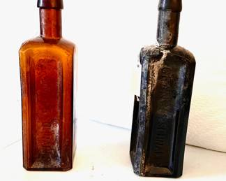 Rare Baltimore Boykin Carmer & Co. Granger Schnapps Bottles
