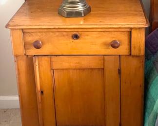 Antique Primitive one drawer cbinet