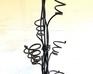 SPI Cast Iron Sculptural Wine Holder