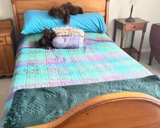 Antique Primitive Bed